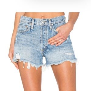 AGOLDE Parker Vintage Cut Off Shorts